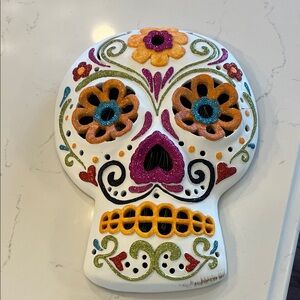 Pier 1 Colorful Sugar Skull Wall Decor